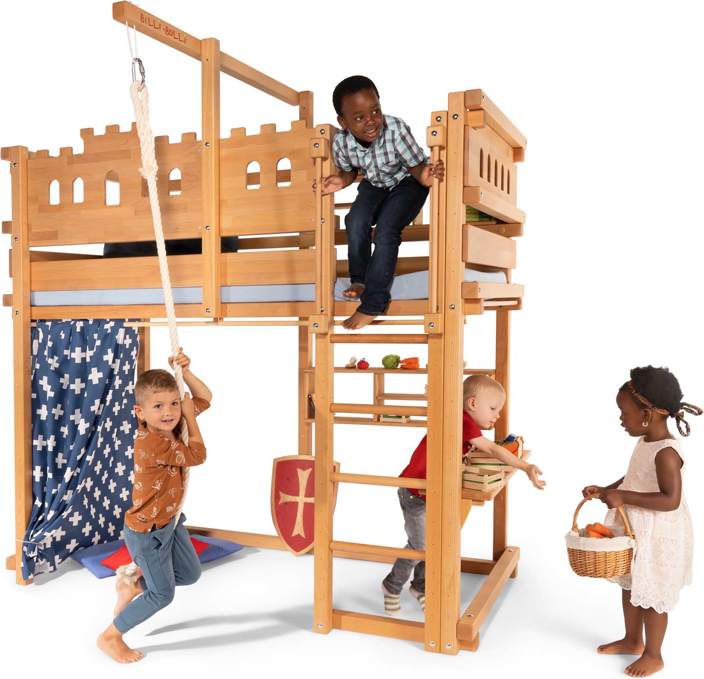 Loft Bed Adjustable by Age. Assembling Option 7: Loft Bed