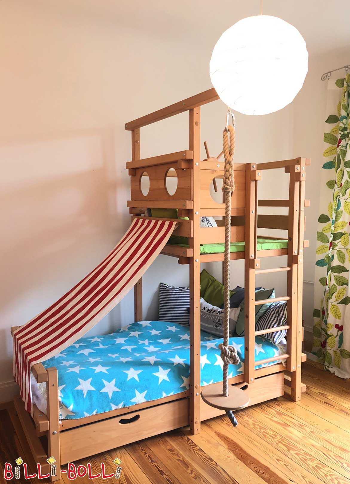Lit pour chambre mansardée : le lit enfant ludique génial pour aménager les combles
