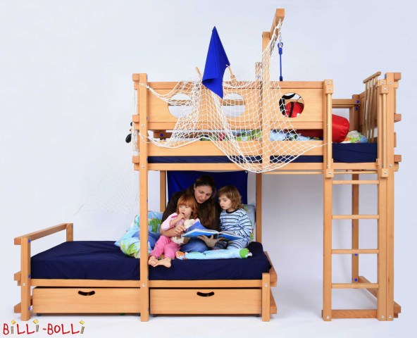 One of our customers, a photographer, even mounted his Bunk Bed Laterally … (Bunk Bed Laterally Staggered)