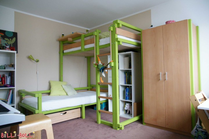 Comme nous nous y attendions, le lit est de très haute qualité, robuste, ne g … (Lit superposé d’angle)