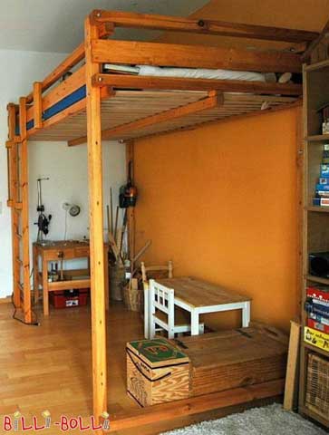 extra high loft bed