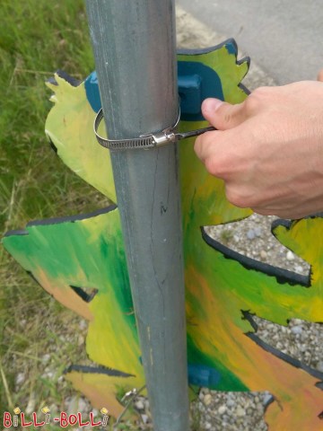 Steg 12: Ställ upp (Figurer för trafiklugnande)