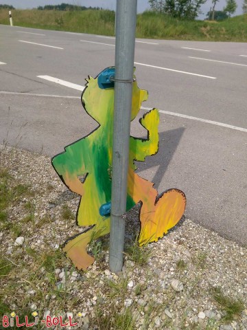 Steg 12: Ställ upp (Figurer för trafiklugnande)