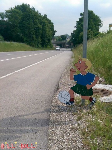 Steg 12: Ställ upp (Figurer för trafiklugnande)