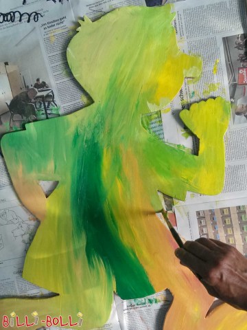 Steg 9: Ytor för färgläggning (Figurer för trafiklugnande)