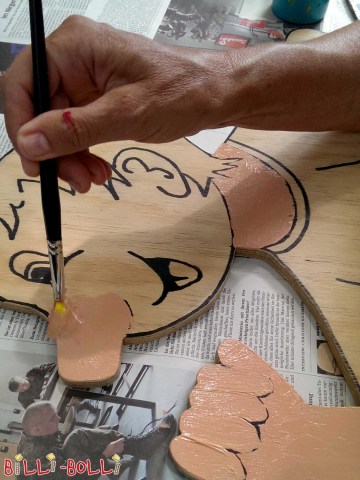 Steg 9: Ytor för färgläggning (Figurer för trafiklugnande)