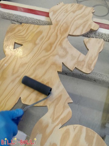 Steg 8: Grundmålning (Figurer för trafiklugnande)