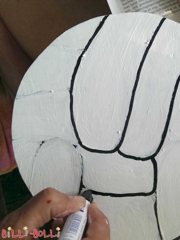 Steg 10: Spåra konturer (Figurer för trafiklugnande)