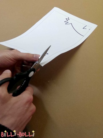 steg 4: Överför konturer (Figurer för trafiklugnande)