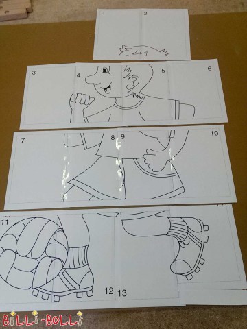 steg 4: Överför konturer (Figurer för trafiklugnande)