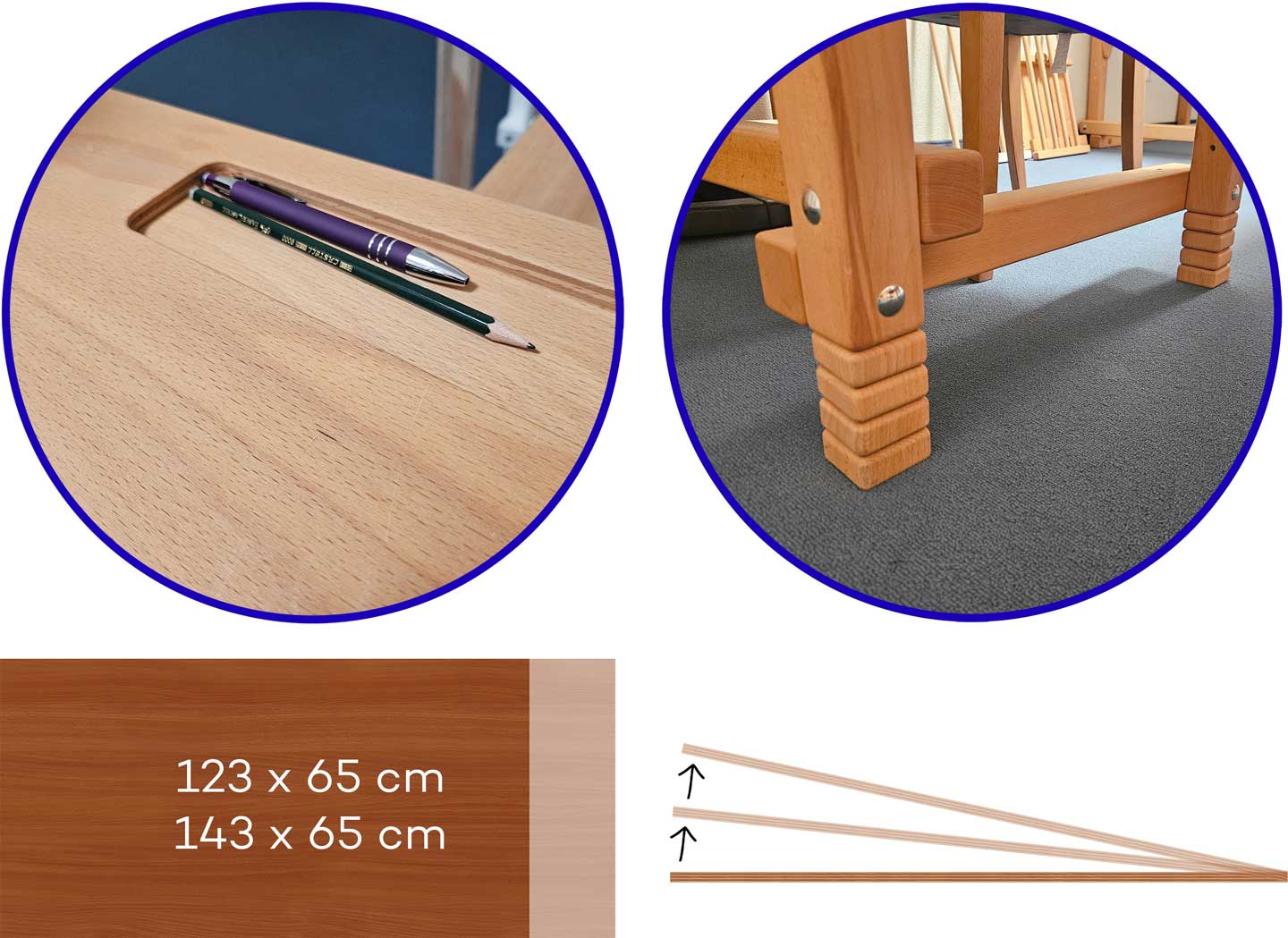 Otroška pisalna miza Details