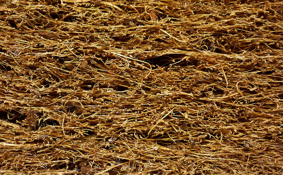 Material information: rubberised coir