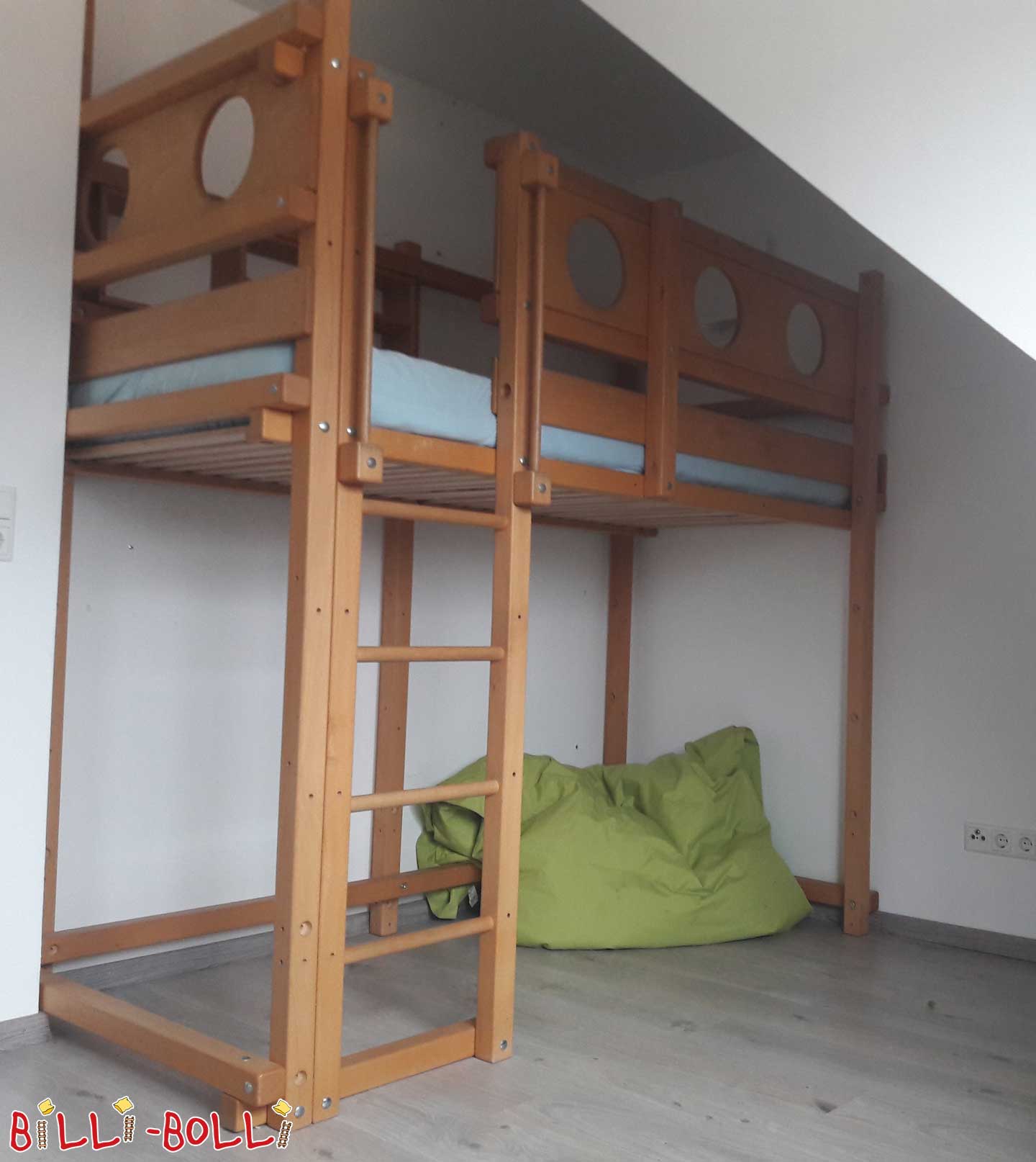 Adventure bed grows with the child (Category: second hand loft bed)