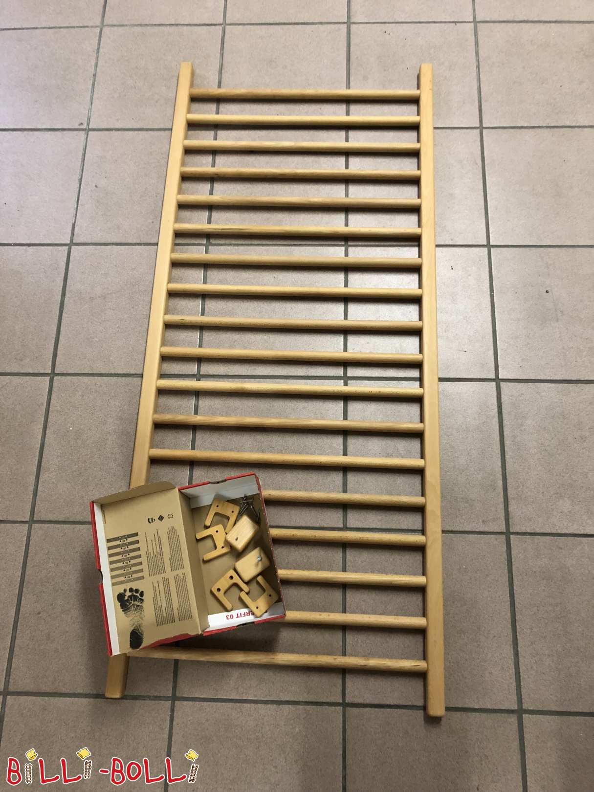 Baby gate set for bunk bed Ladder position A for ¾ of the lying surface (Category: Accessories/extension parts pre-owned)