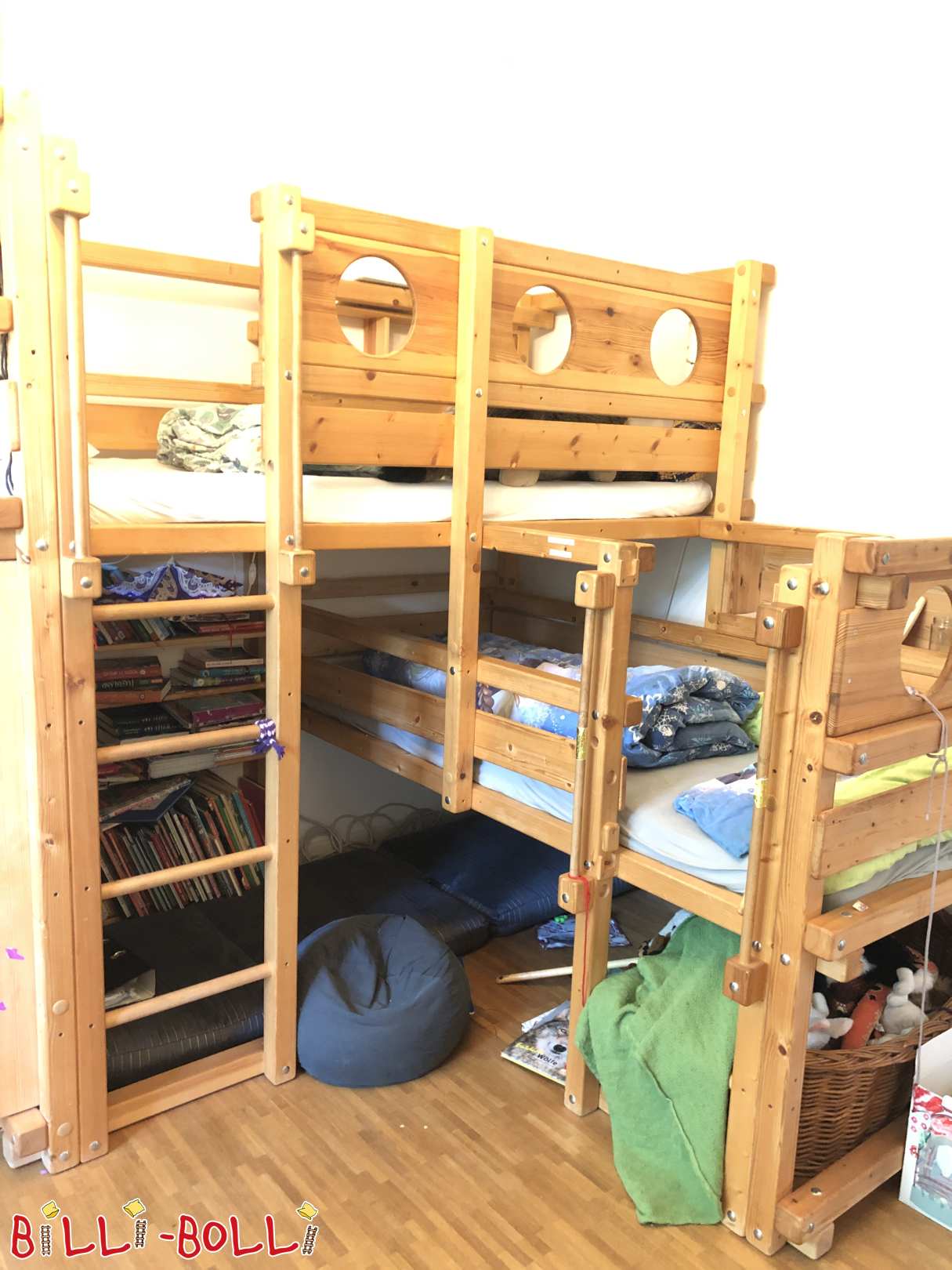 Both top bed for sale, with lots of accessories in Hamburg (Category: Both-Up Bunk Beds pre-owned)