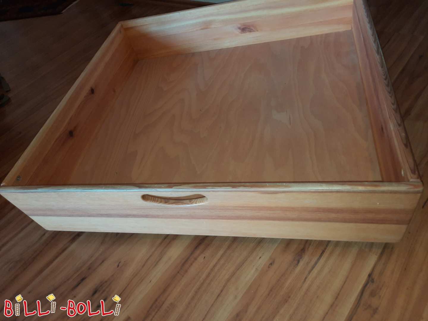 Zásuvka na postel borovice-olejovaný vosk 90x85x23 (Kategorie: Použité příslušenství/Nástavcové díly)
