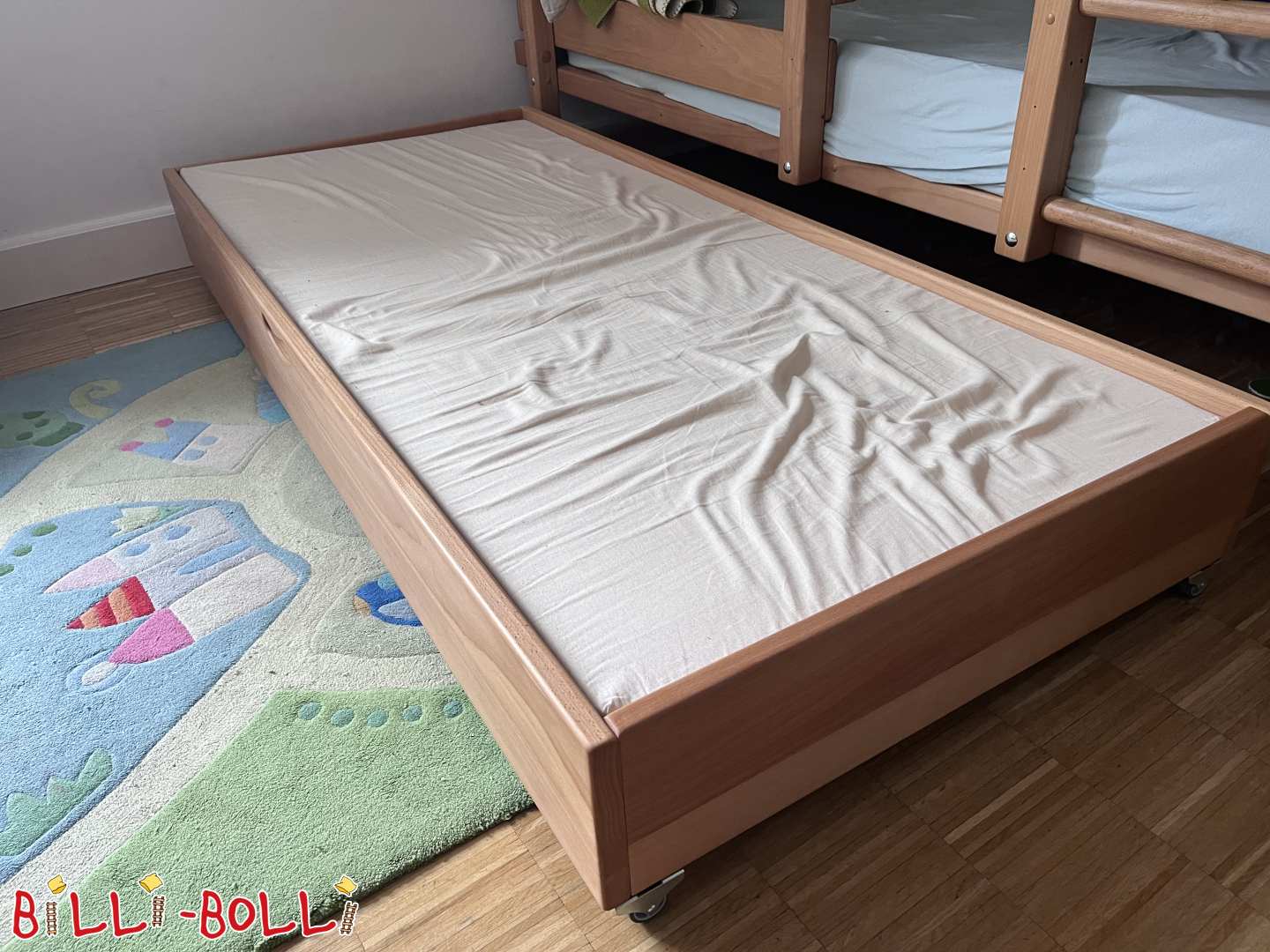 Bed box bed in 80 x 180 cm for mattress length above 200 cm (Category: Accessories/extension parts pre-owned)