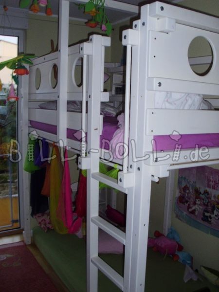 Billi-Bolli Adventure Loft Bed Pine 100 x 200cm (Kategori: Loft seng brukt)