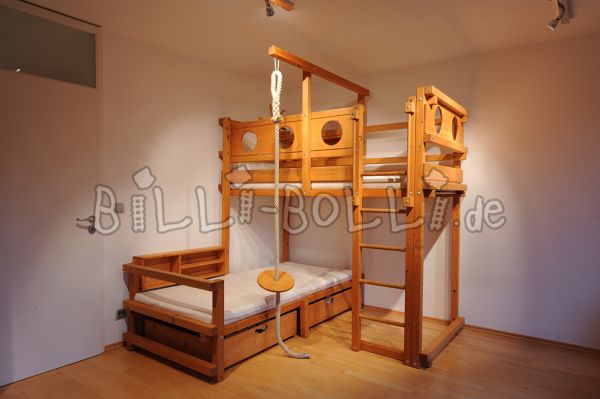 Billi-Bolli Letto a castello ad angolo (Categoria: letto a soppalco usato)