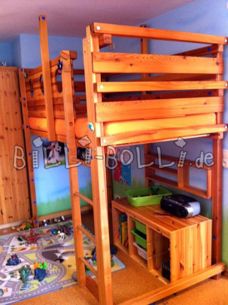 Patul supraetajat Billi-Bolli (Categorie: Patul loft utilizat)