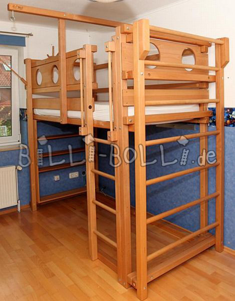 Billi-Bolli loft bed that grows with the child (Category: second hand loft bed)