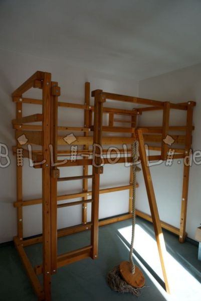 Billi-Bolli "Pirate" loft seng (Kategori: Loft seng brukt)