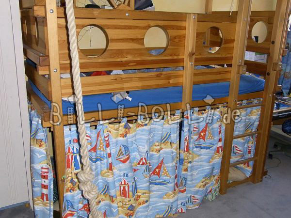 Pirate Bed van Billi-Bolli (Categorie: groeiende hoogslaper gebruikt)