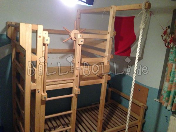 Billi-Bolli slīpā jumta gulta (Kategorija: Izmantota bēniņu gulta)