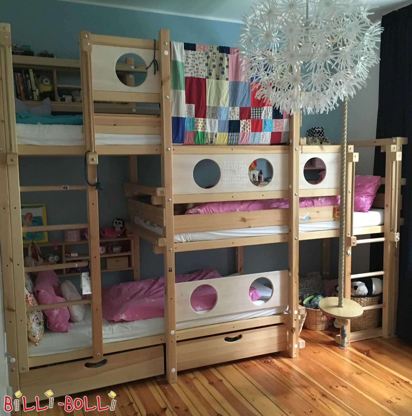 Triple bed type 2B (Category: second hand bunk bed)