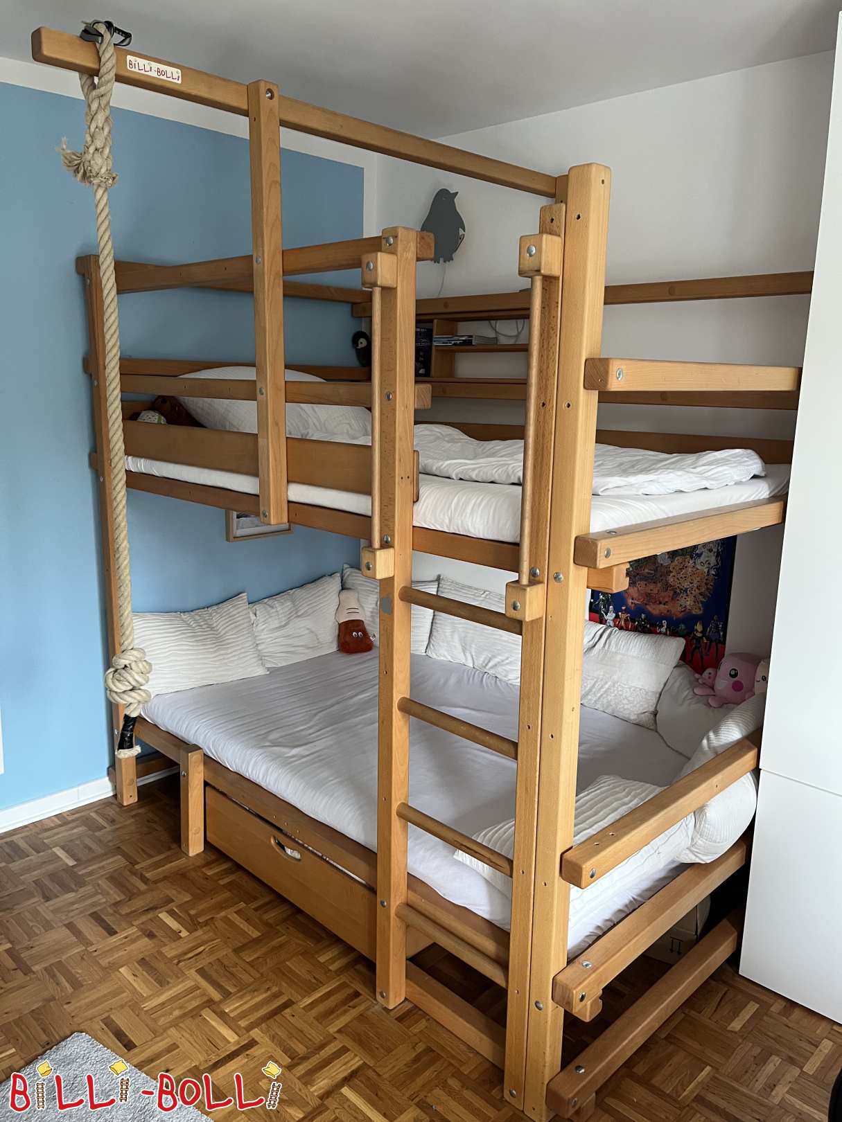 Beliche - deslocação lateral, faia encerada a óleo, em Bona (Categoria: Beliche - deslocação lateral usado)