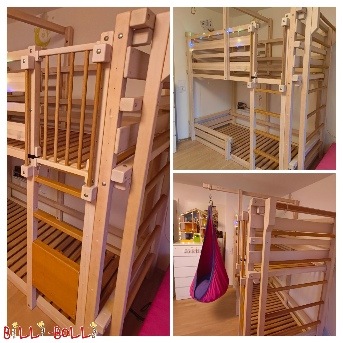 Ranza; 100 x 200 cm; çam, vernikli beyaz; çeşitli aksesuarlar (Kategori: Ranza kullanılmış)