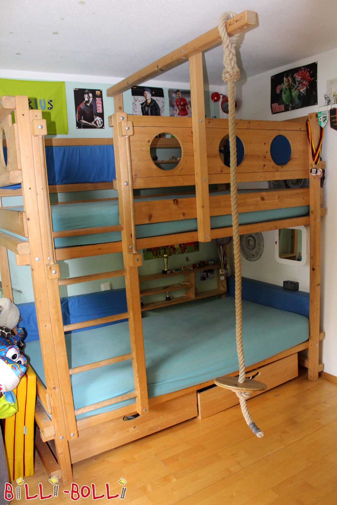 Bunk bed 100 x 200 cm (Category: second hand bunk bed)