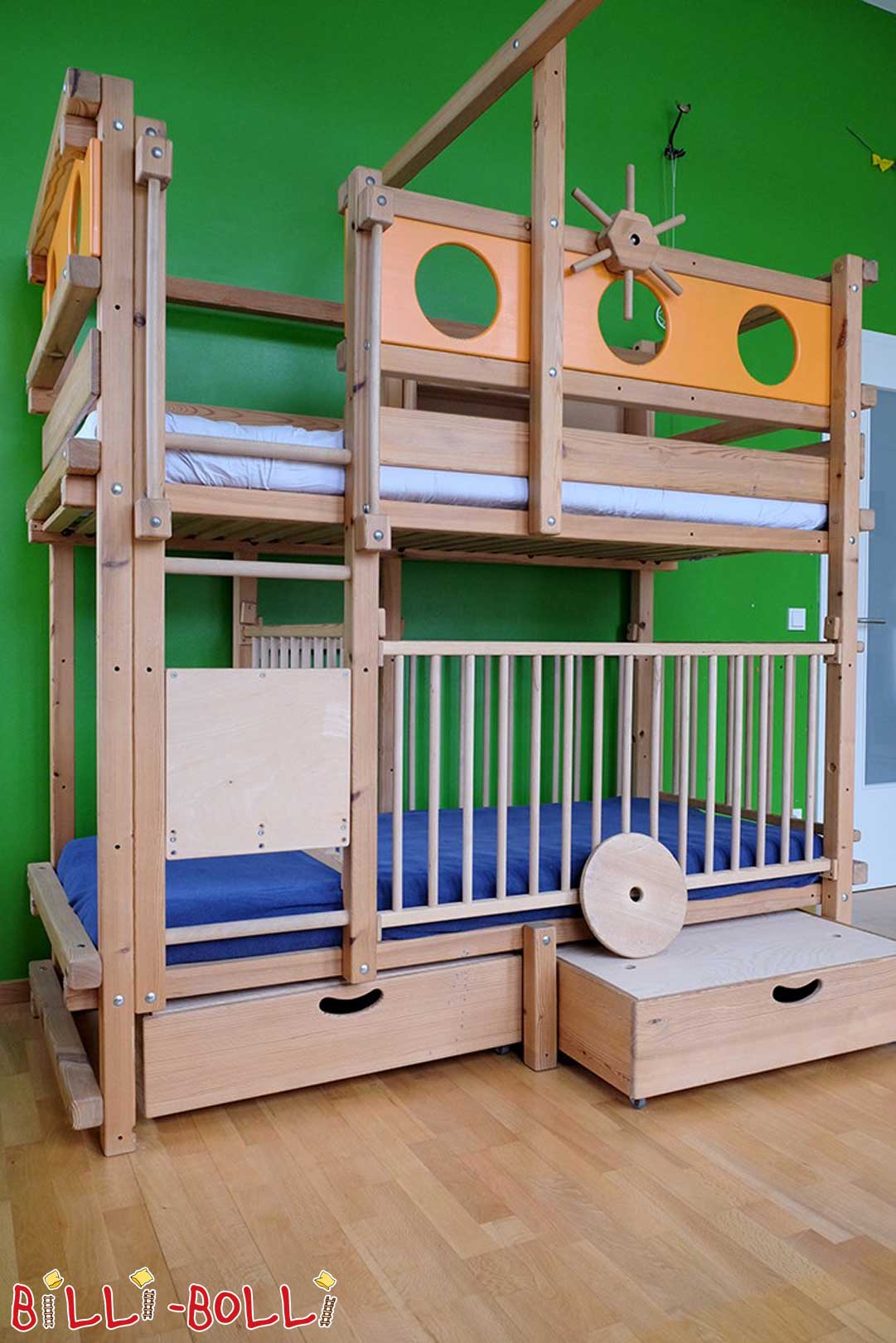 Etappbett, 80 x 190 cm (Kategorie: Bunk Bett benotzt)