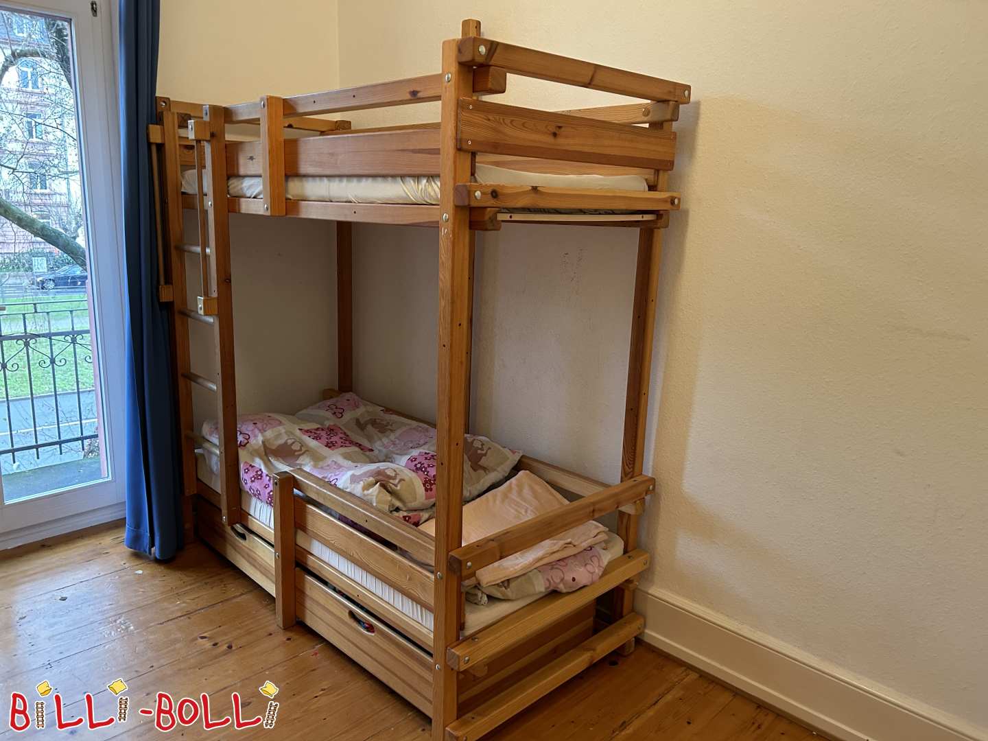 Κουκέτα 80x190cm, πεύκο με αξεσουάρ στη Φρανκφούρτη (Κατηγορία: Κουκέτα μεταχειρισμένα)