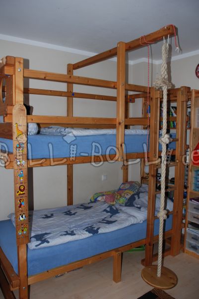 Divstāvu gulta 90x190 (Kategorija: Izmantota bēniņu gulta)