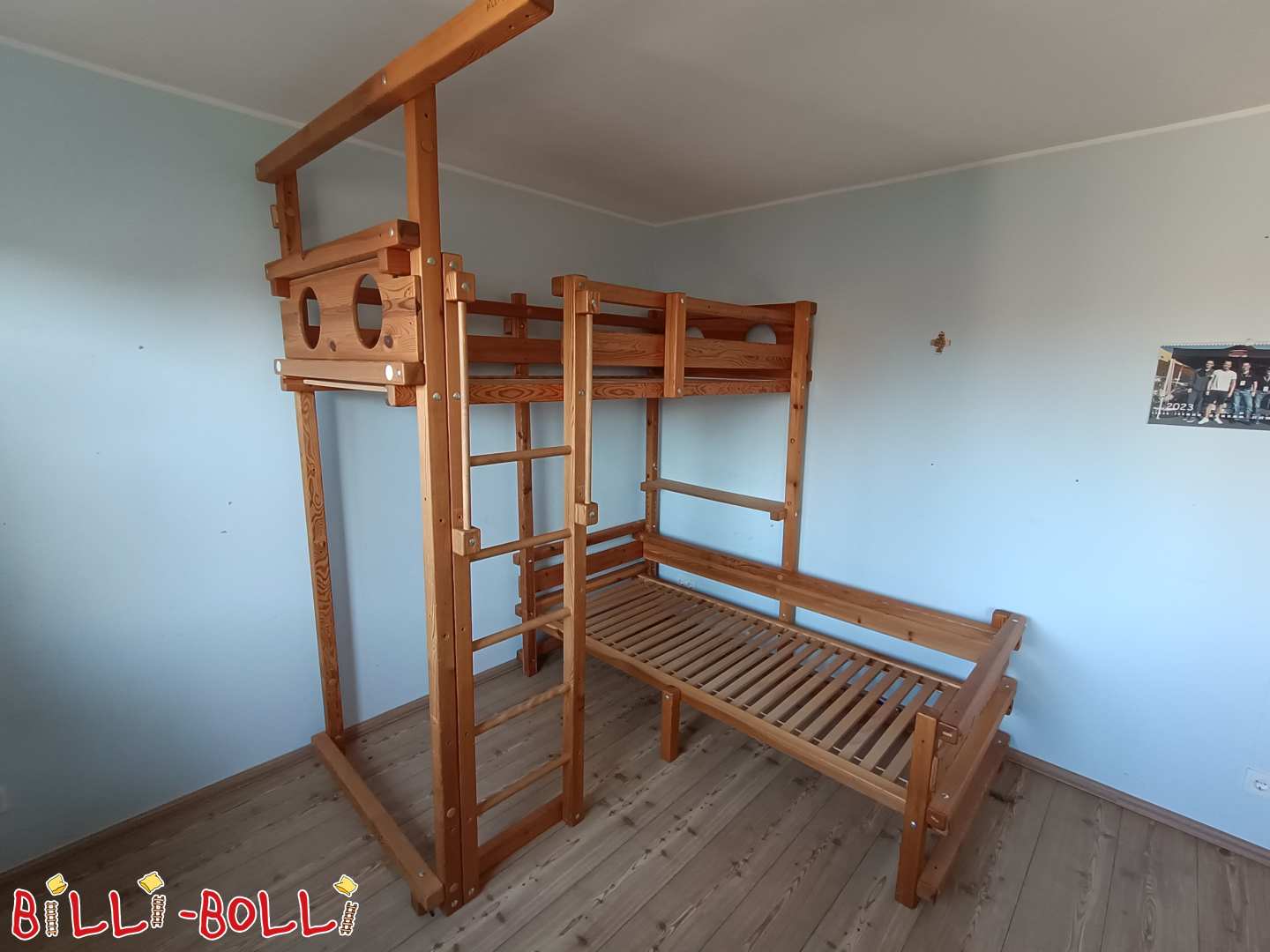 Bunk bed 90x200 (stacked or corner) in Aachen (Category: Corner Bunk Bed pre-owned)