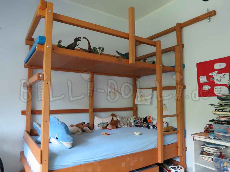 Beech bunk bed (Category: second hand bunk bed)