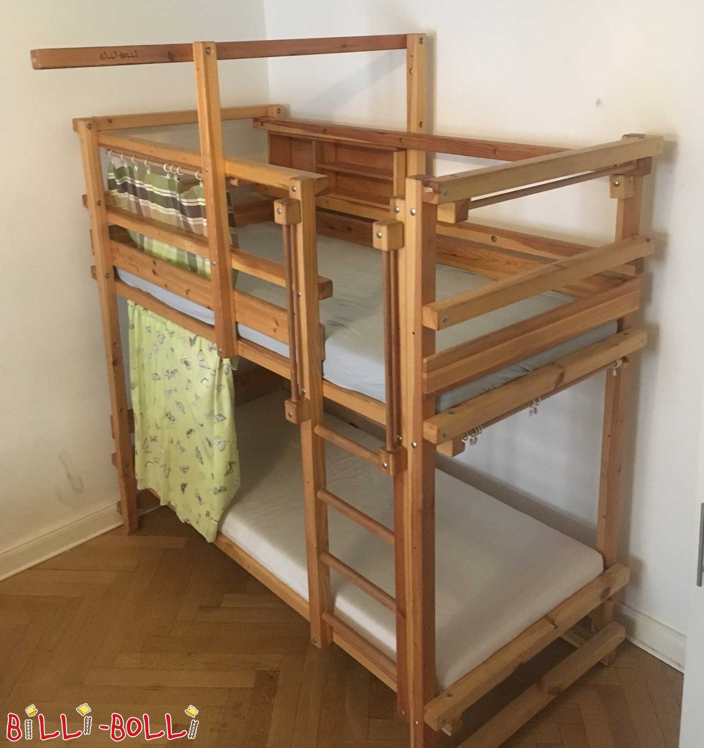 Bunk bed in pine oiled-waxed (Category: second hand bunk bed)