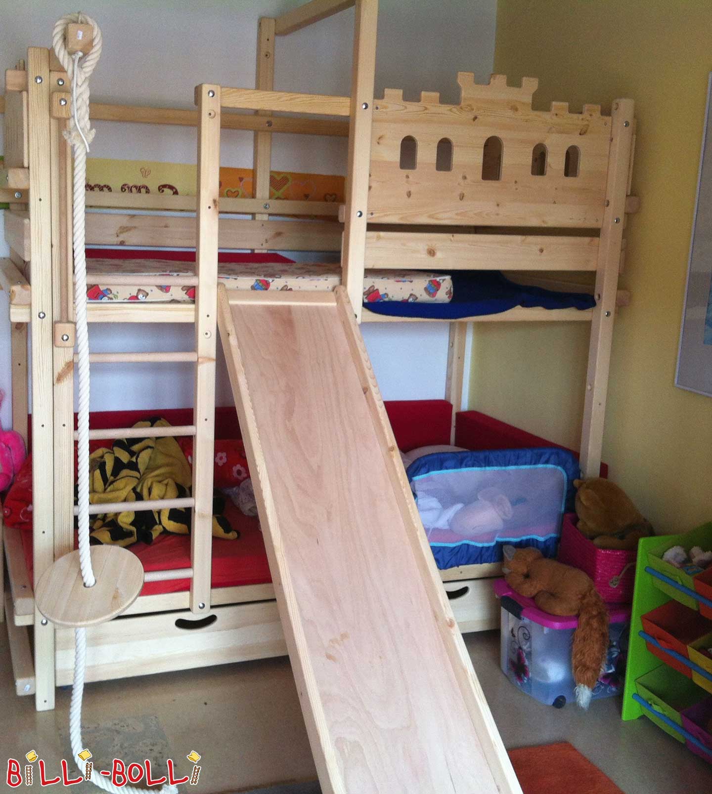 Leaba bunk, péine gan chóireáil 100 x 200 cm i Niederalteich (Catagóir: Leaba bunc a úsáidtear)