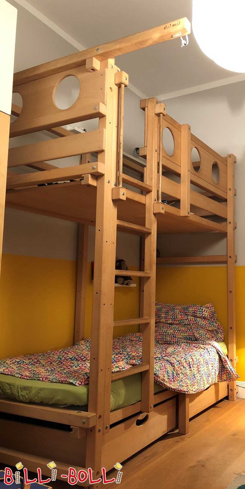 Letto a castello con piedini extra alti (Categoria: letto a soppalco usato)