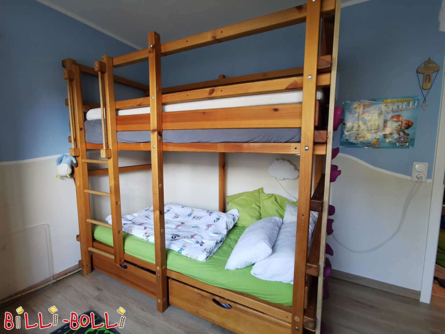 Bunk bed with climbing wall in Freiburg (Category: Bunk Bed pre-owned)