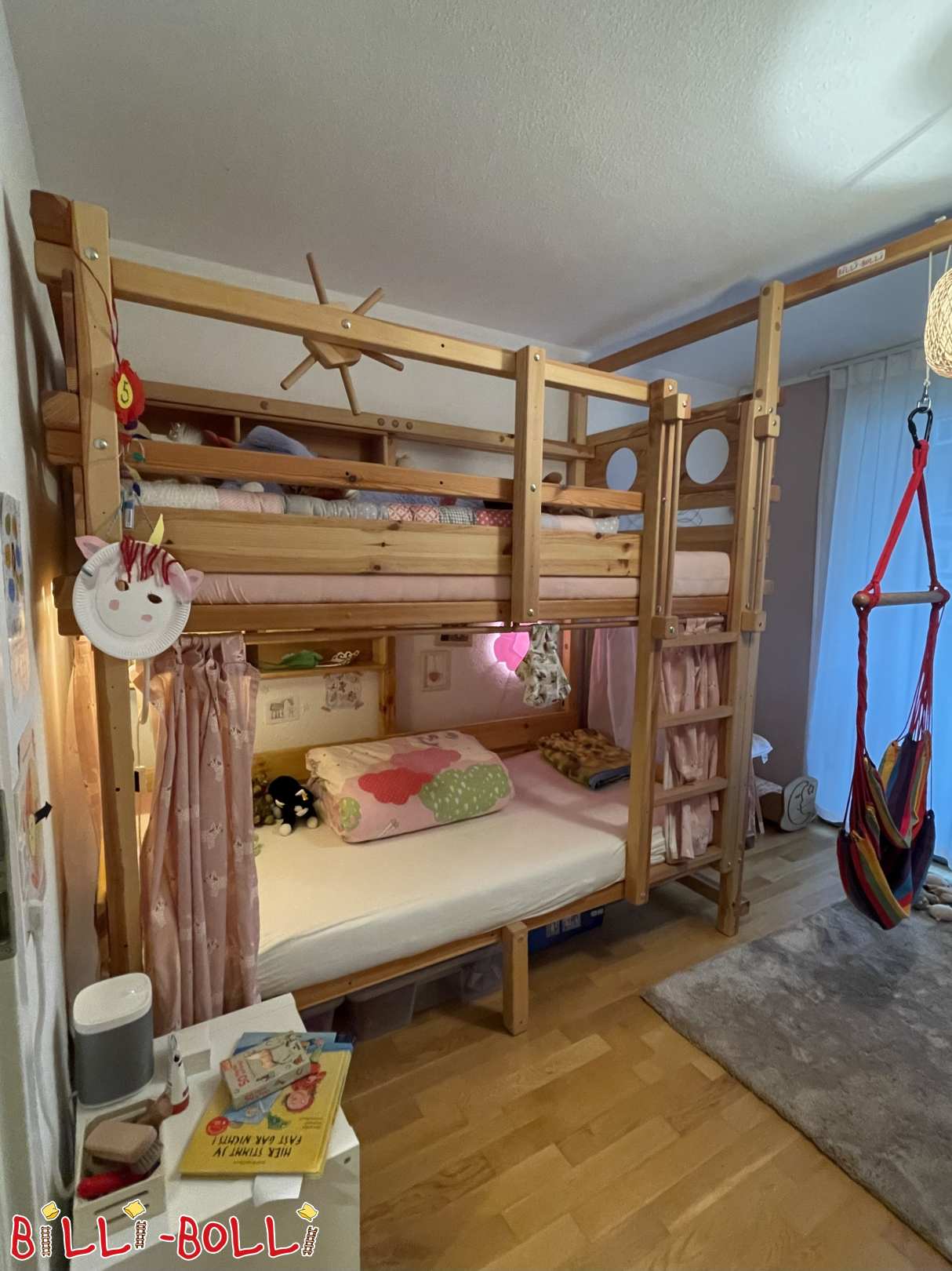 Bunk bed with lots of accessories (Category: Bunk Bed pre-owned)