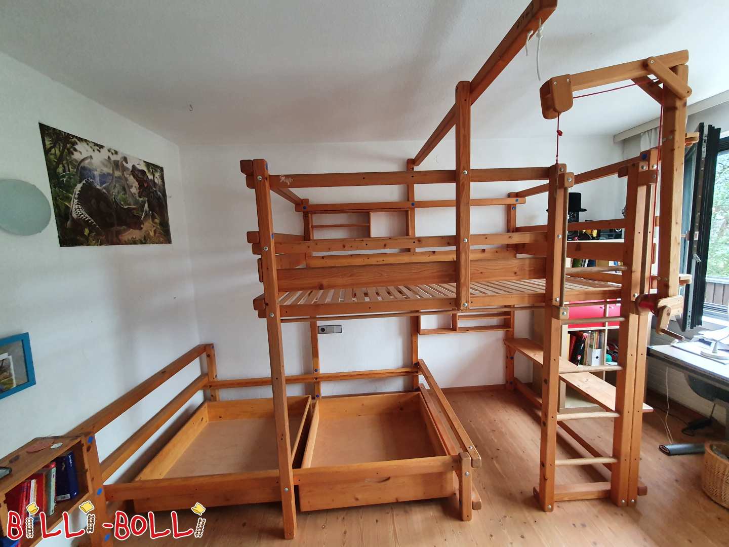 चारपाई बिस्तर-पार्श्व रूप से ऑफसेट, गद्दे आयाम: 120x200cm, कई सामान (श्रेणी: बंक बेड-साइड-ऑफसेट प्रयुक्त)