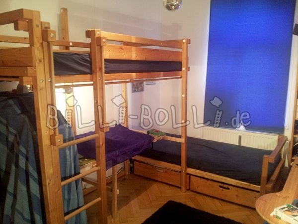 Bunk bed laterally offset (Category: second hand loft bed)