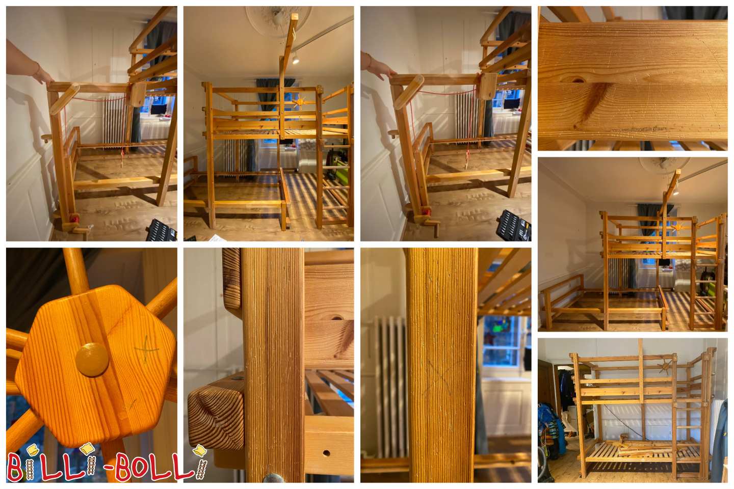 Bunk bed-sided-offset (Category: Bunk Bed Laterally Staggered pre-owned)