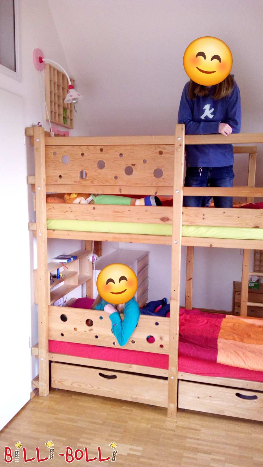 Köşe üstü ranza, işlenmemiş ladin in Düsseldorf (Kategori: Köşe üstü ranza kullanılmış)