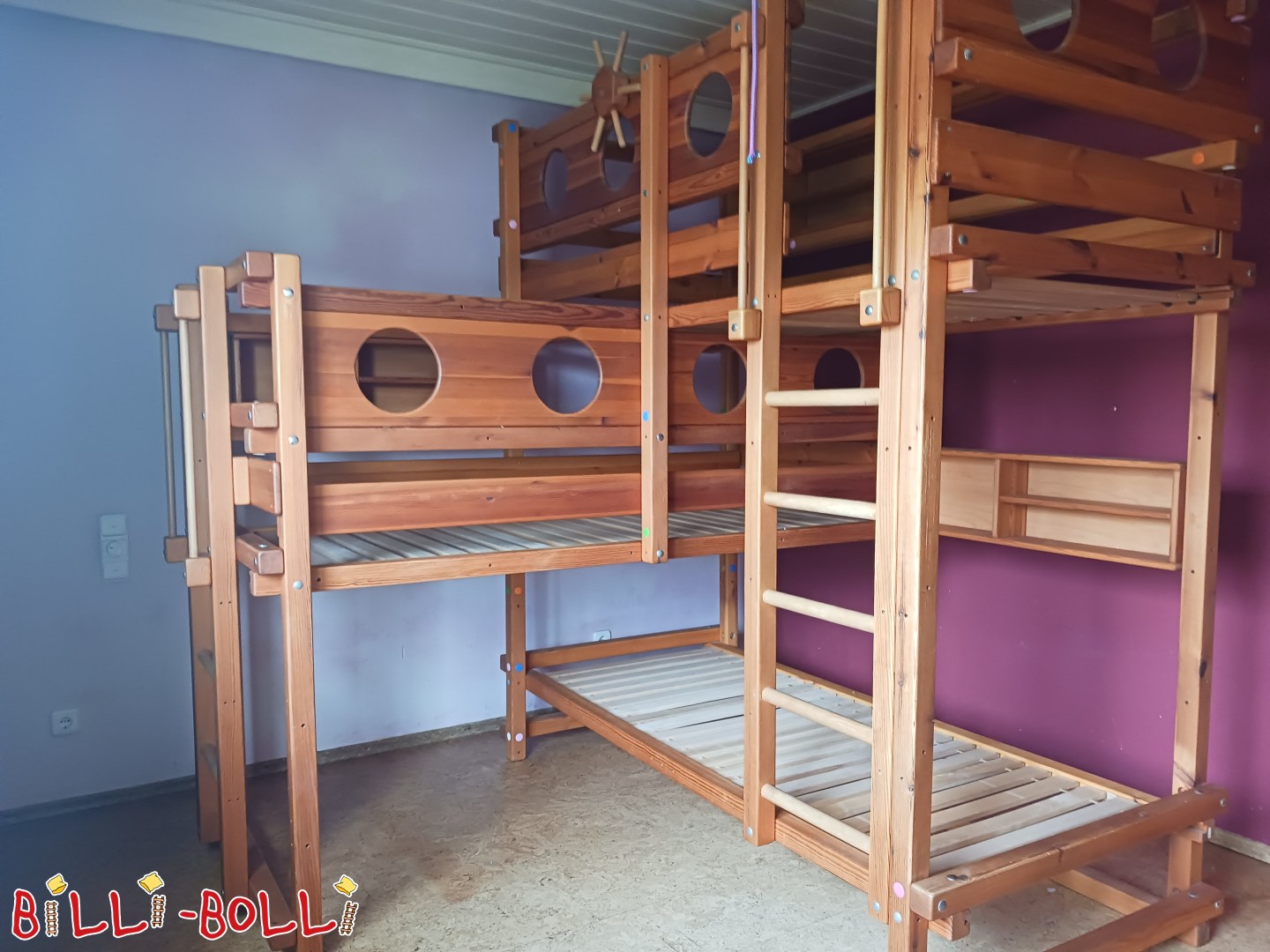 Köşe ranza 3 çocuk için - 92245 Kümmersbruck (Kategori: Üçlü ranzalar kullanılmış)