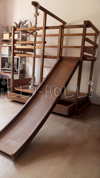 Gullibo bunk bed with slide (Category: second hand loft bed)