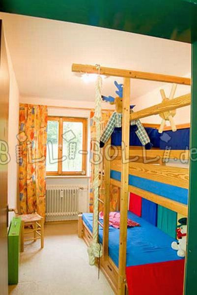 Letto a castello Gullibo sfalsato lateralmente (Categoria: letto a castello usato)