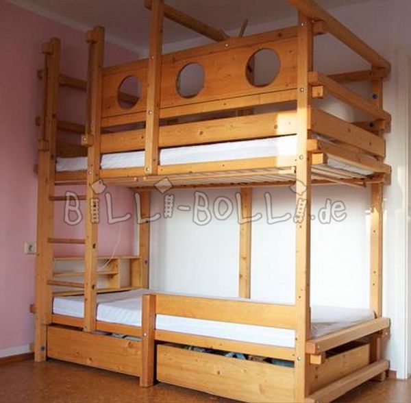 Ліжко-горище / двоярусне ліжко з кермом (Категорія: Ліжко-горище б / у)